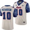 FAU Owls Daniel Richardson Jersey #10 Alternate Football Game Sand 2023