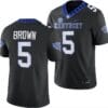 Kentucky Wildcats Anthony Brown Jersey #5 Alternate Football Game Black 2023