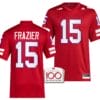 Nebraska Cornhuskers Tommie Frazier Jersey 100th Anniversary Red 2023 Alternate Football #15