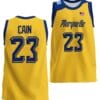 Marquette Golden Eagles Jamal Cain Jersey #23 College Basketball Gold