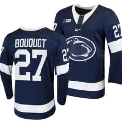 Penn State Nittany Lions Jacques Bouquot Jersey #27 Navy College Hockey Replica 2023-24