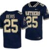Pitt Panthers Darelle Revis Jersey #25 Navy College Football Replica Uniform