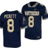 Pitt Panthers Kenny Pickett Jersey #8 Navy College Football Replica Uniform