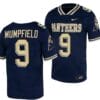 Pitt Panthers Konata Mumpfield Jersey #9 Navy College Football Replica Uniform