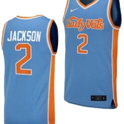 Rickea Jackson Jersey #2 Tennessee Lady Vols Replica College Basketball Blue Uniform