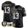 Stetson Bennett Jersey #13 Georgia Bulldogs Football Black Limited All Stitched