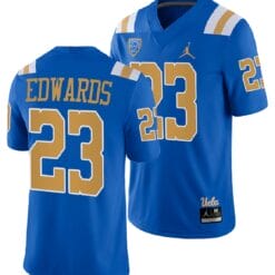 UCLA Bruins Donnie Edwards Jersey #23 Blue College Football Uniform