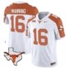 Arch Manning Jersey #16 Texas Longhorn Vapor Limited College Football Inverted