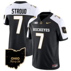 CJ Stroud Jersey #7 Ohio State Buckeyes College Football Stitched Special Vapor Limited Alternate