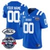 Custom Duke Blue Devils Jersey Name and Number Football Limited Royal Military Bowl