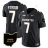 CJ Stroud Jersey #7 Ohio State Buckeyes College Football Stitched Special Vapor Limited Black
