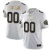 Custom Penn State Nittany Lions Jersey Name and Number College Football All Stitched White Gold