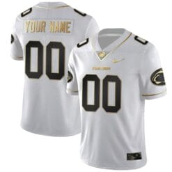 Custom Penn State Nittany Lions Jersey Name and Number College Football All Stitched White Gold
