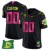 Custom Oregon Ducks Jersey Oregon State Patch Name and Number Football Cancer