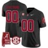 Custom Alabama Jersey Name and Number Vapor Limited Football Alabama Map Black