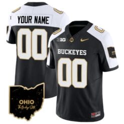 Custom Ohio State Jersey Name and Number Special Vapor Limited College Football Stitched Ohio Patch Alternate