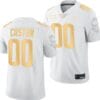 Custom UCF Knights Jersey Name and Number Light Mode College Football White Golden