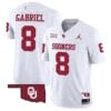 Dillon Gabriel Jersey #8 Oklahoma Sooners Vapor Limited College Football Stitched White