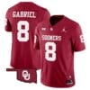 Dillon Gabriel Jersey #8 Oklahoma Sooners Vapor Limited College Football Stitched Red