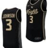 Darius Johnson Jersey #3 UCF Knights Replica College Basketball Uniform Black