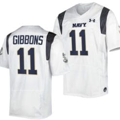 Eavan Gibbons Jersey #11 Navy Midshipmen Premier Replica College Football White