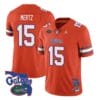 Graham Mertz Jersey #15 Florida Gators Vapor Limited College Football Orange