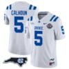 Jalon Calhoun Jersey #5 Duke Blue Devils Football Limited White NC State