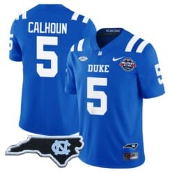 Jalon Calhoun Jersey #5 Duke Blue Devils Football Limited Royal NC State