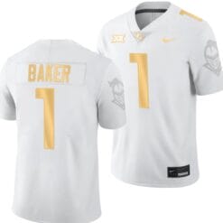 Javon Baker Jersey #1 UCF Knights Light Mode College Football White Golden