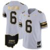 Kyle Mccord Jersey #6 Ohio State Buckeyes College Football Stitched Vapor Limited Gold Ohio Patch Gray Gold