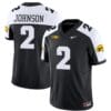 Kaleb Johnson Jersey #2 Iowa Hawkeyes Vapor Limited College Football Black Alternate