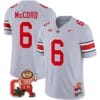 Kyle Mccord Jersey #6 Ohio State Buckeyes Mascot Patch College Football Gray