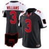 Miyan Williams Jersey #3 Ohio State Buckeyes College Football Stitched Vapor Limited Ohio Patch Black Alternate