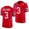 Miyan Williams Jersey #3 Ohio State Buckeyes Ohio Stadium Patch College Football Scarlet