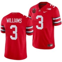 Miyan Williams Jersey #3 Ohio State Buckeyes Ohio Stadium Patch College Football Scarlet