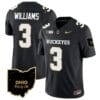 Miyan Williams Jersey #3 Ohio State Buckeyes College Football Stitched Special Vapor Limited Black
