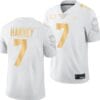 RJ Harvey Jersey #7 UCF Knights Light Mode College Football White Golden