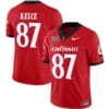 Travis Kelce Jersey #87 Cincinnati Bearcats Vapor Limited College Football All Stitched Red