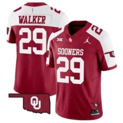 Tawee Walker Jersey #29 Oklahoma Sooners Vapor Limited College Football Stitched Alternate