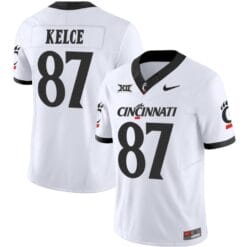 Travis Kelce Jersey #87 Cincinnati Bearcats Vapor Limited College Football All Stitched White