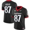 Travis Kelce Jersey #87 Cincinnati Bearcats Vapor Limited College Football All Stitched Black
