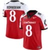 Xzavier Henderson Jersey #8 Cincinnati Bearcats Vapor Limited College Football All Stitched Red Alternate
