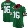 Arch Manning Jersey #16 Texas Longhorns Mexico Vapor College Football Green