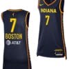 Aliyah Boston Jersey #7 Indiana Fever 2023 WNBA Draft Jersey Exclusive Edition Navy