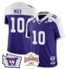 Austin Mack Jersey #10 Washington Huskies Alamo Bowl Patch Alternate Football Stitched