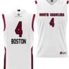Aliyah Boston Jersey #4 South Carolina Gamecocks College Basketball Alumni White