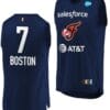 Aliyah Boston Jersey #7 Indiana Fever 2023 WNBA Draft Jersey Replica Navy