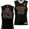 Bernard King Jersey #53 Tennessee Volunteers NIL College Basketball Lightweight Black