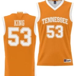 Bernard King Jersey #53 Tennessee Volunteers NIL College Basketball Lightweight Orange
