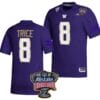 Bralen Trice Jersey #8 Washington Huskies Allstate Sugar Bowl Patch 2024 College Football Purple